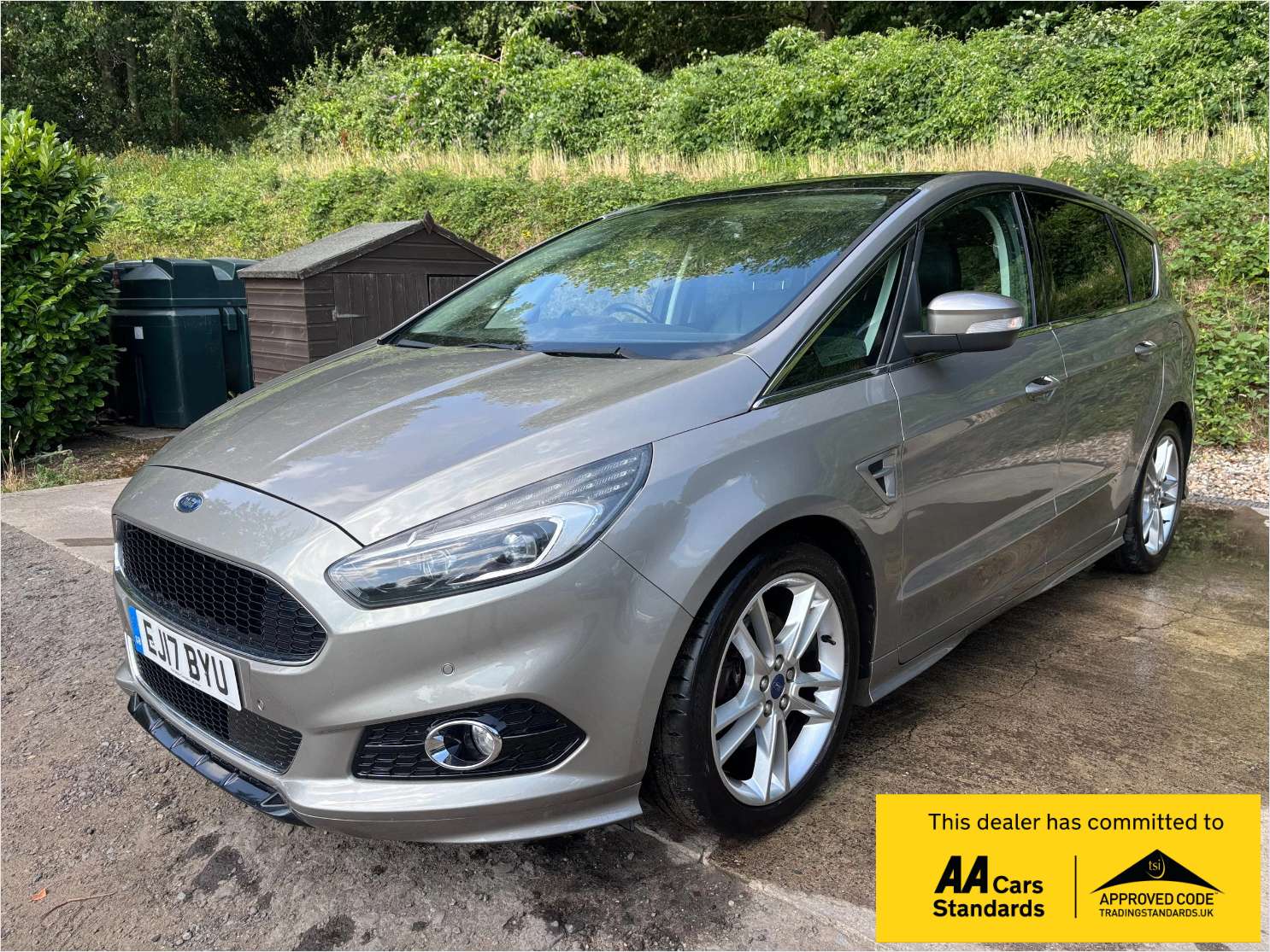 A 2017 FORD S-MAX 2.0T EcoBoost Titanium Sport MPV 5dr Petrol Auto Euro 6 (s/s) (240 ps) A 2017 FORD S-MAX 2.0T EcoBoost Titanium Sport MPV 5dr Petrol Auto Euro 6 (s/s) (240 ps)