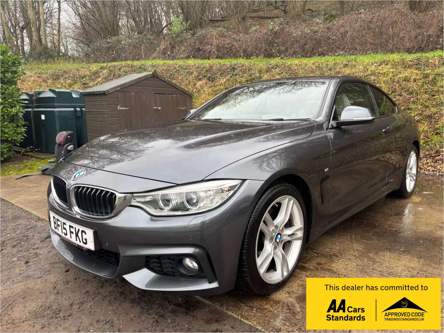 A 2015 BMW 4 SERIES 2.0 428i M Sport Coupe 2dr Petrol Auto Euro 6 (s/s) (245 ps) A 2015 BMW 4 SERIES 2.0 428i M Sport Coupe 2dr Petrol Auto Euro 6 (s/s) (245 ps)