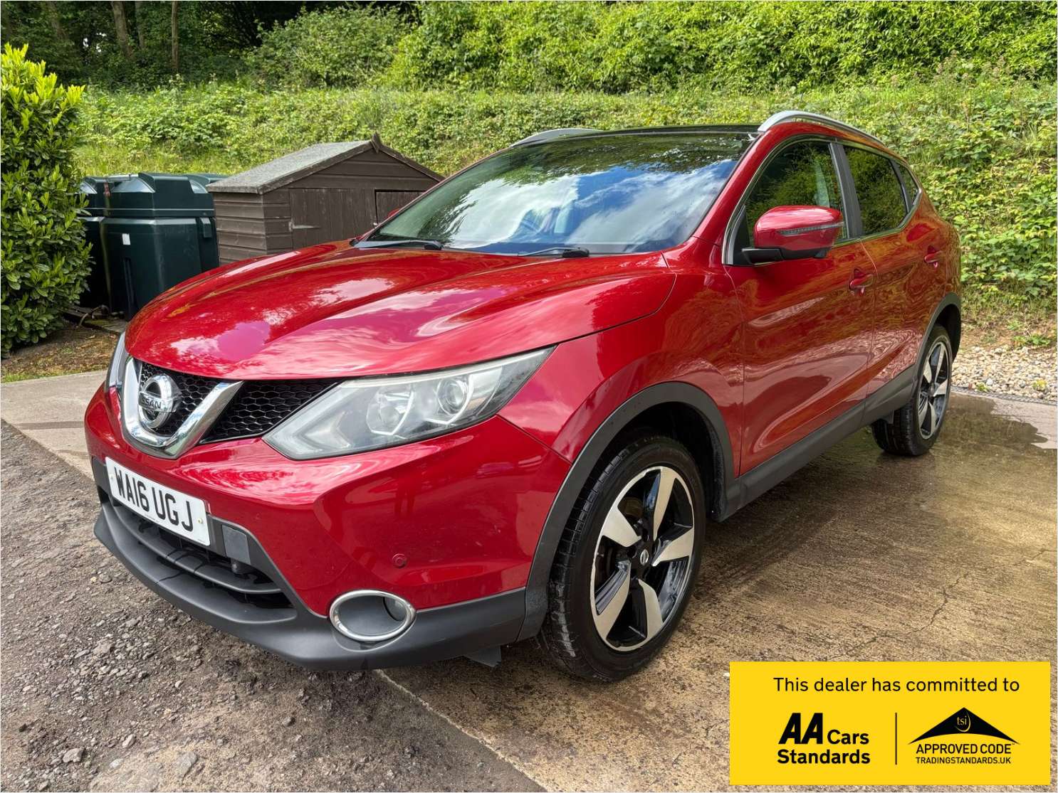 A 2016 NISSAN QASHQAI 1.5 dCi n-tec+ SUV 5dr Diesel Manual 2WD Euro 6 (s/s) (110 ps) A 2016 NISSAN QASHQAI 1.5 dCi n-tec+ SUV 5dr Diesel Manual 2WD Euro 6 (s/s) (110 ps)