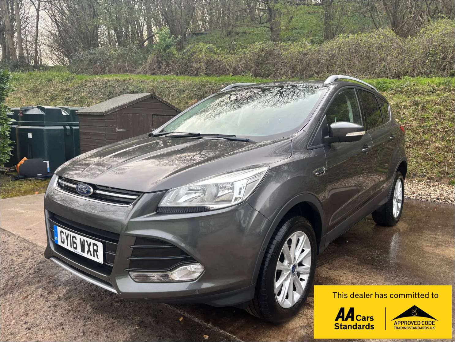 A 2016 FORD KUGA 2.0 TDCi Titanium SUV 5dr Diesel Manual 2WD Euro 6 (s/s) (150 ps) A 2016 FORD KUGA 2.0 TDCi Titanium SUV 5dr Diesel Manual 2WD Euro 6 (s/s) (150 ps)