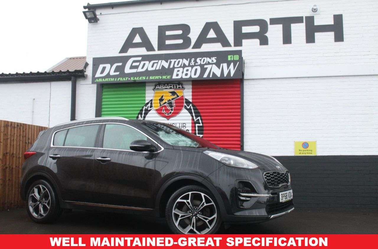 A 2019 KIA SPORTAGE 1.6 CRDI GT-LINE ISG 5d 135 BHP A 2019 KIA SPORTAGE 1.6 CRDI GT-LINE ISG 5d 135 BHP