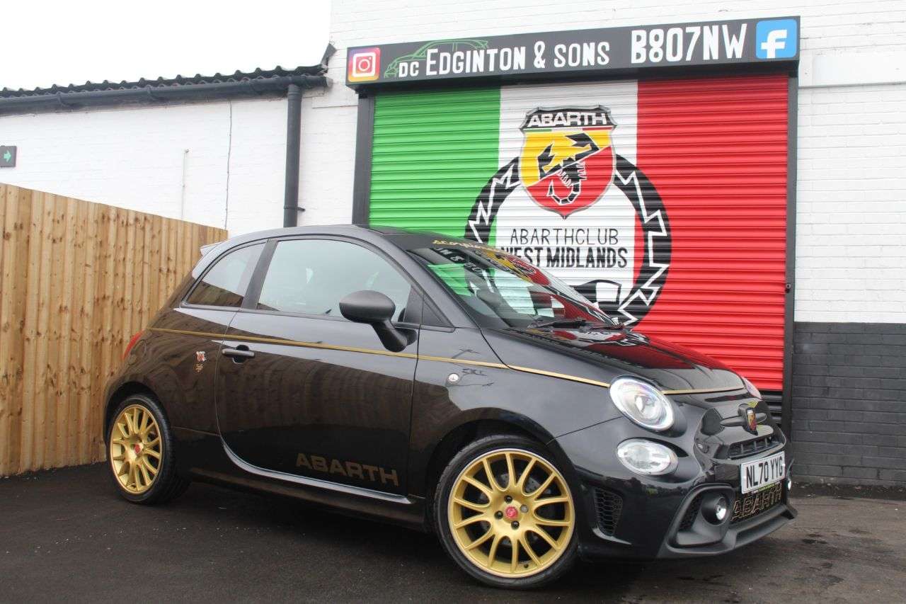 A 2020 ABARTH 595 1.4 595 T-Jet Scorpioneoro Hatchback 3dr Petrol Manual Euro 6 (165 bhp) 1 o A 2020 ABARTH 595 1.4 595 T-Jet Scorpioneoro Hatchback 3dr Petrol Manual Euro 6 (165 bhp) 1 o