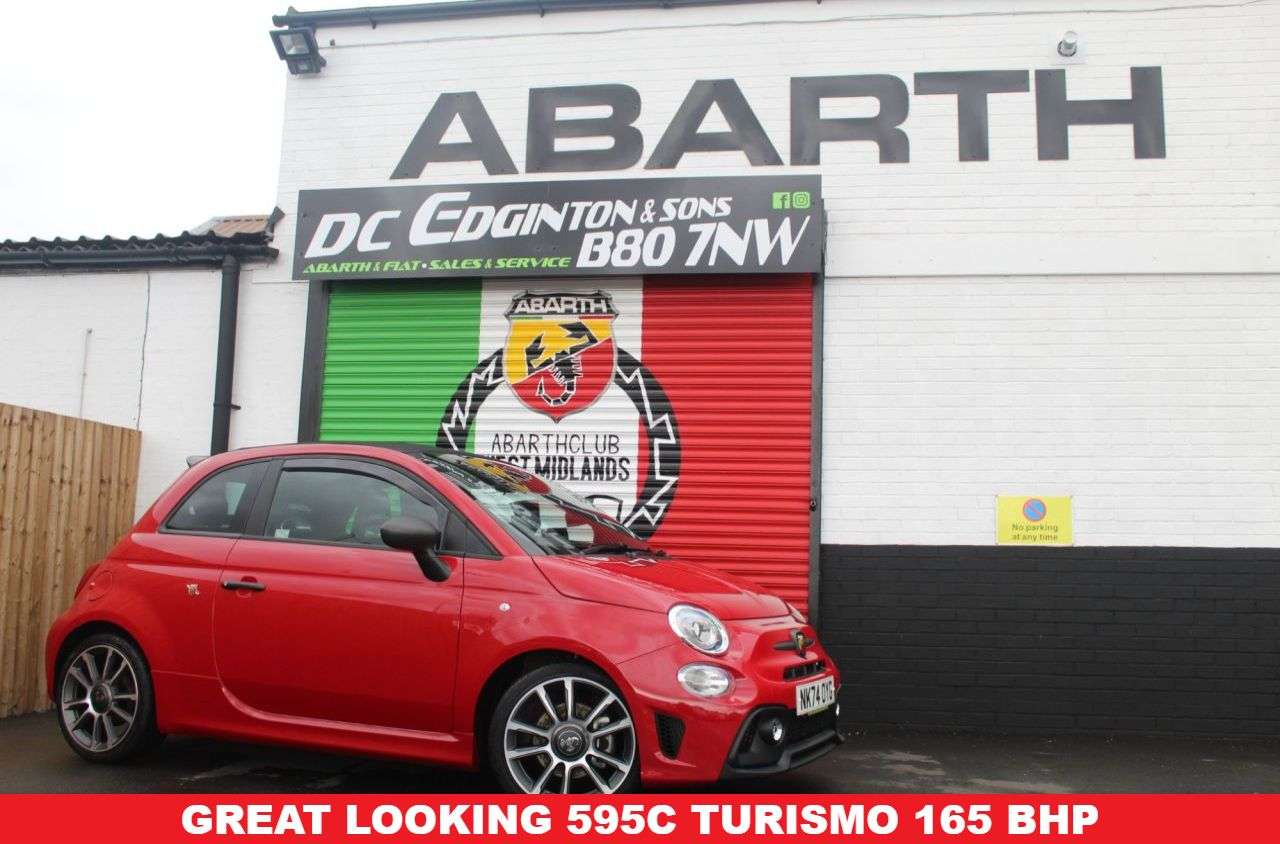 A 2024 ABARTH 595C 1.4 T-Jet Turismo Cabrio 2dr Petrol Manual Euro 6 (165 bhp) A 2024 ABARTH 595C 1.4 T-Jet Turismo Cabrio 2dr Petrol Manual Euro 6 (165 bhp)