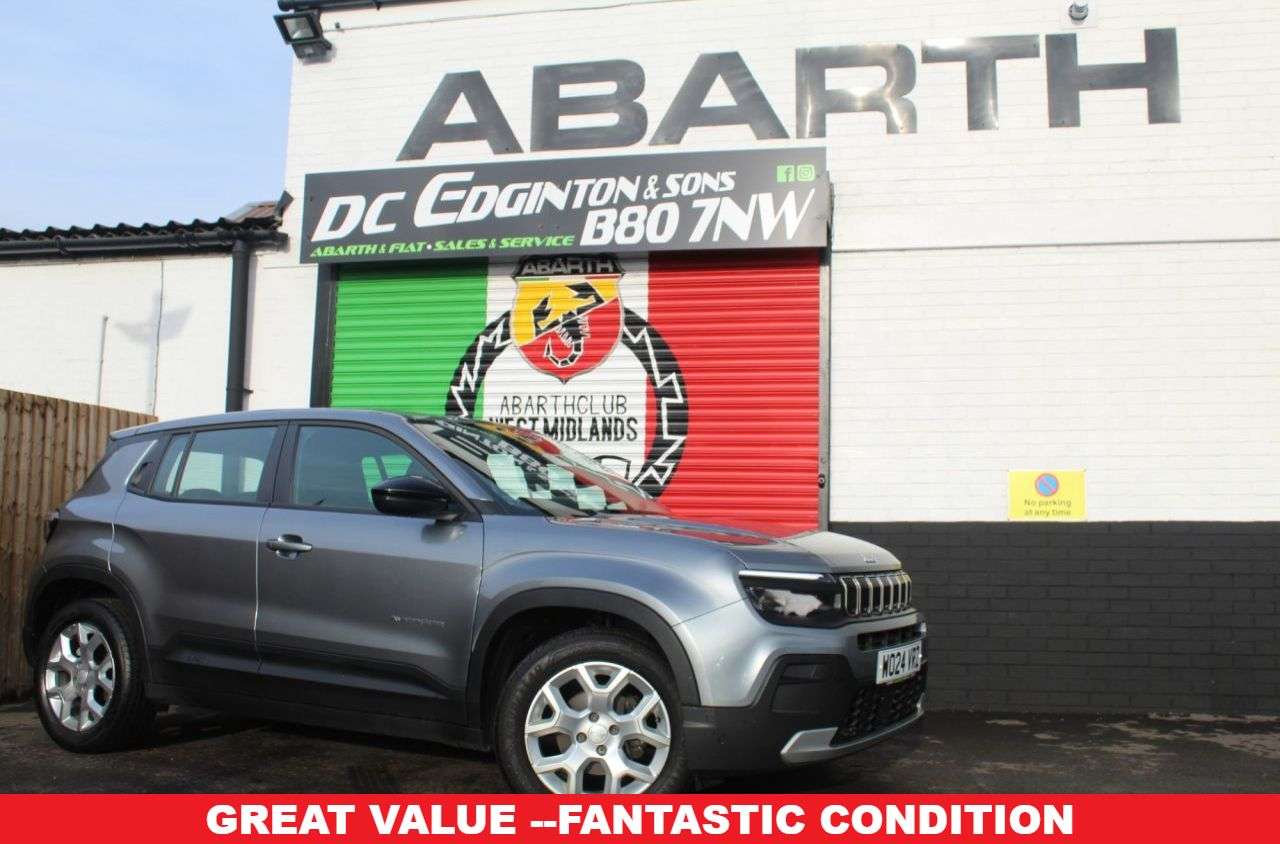 A 2024 JEEP AVENGER 1.2 Altitude SUV 5dr Petrol Manual Euro 6 (s/s) (100 ps) GREAT VALUE SUV A 2024 JEEP AVENGER 1.2 Altitude SUV 5dr Petrol Manual Euro 6 (s/s) (100 ps) GREAT VALUE SUV