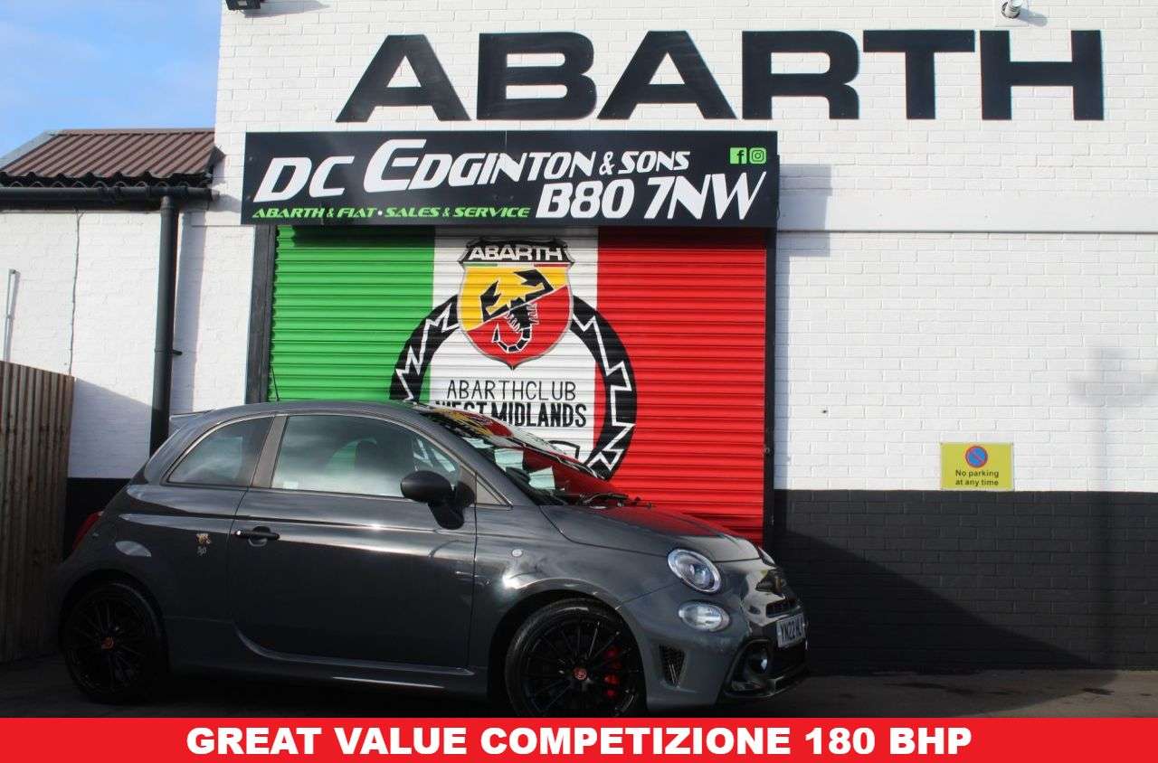 A 2022 ABARTH 595 1.4 T-Jet Competizione Hatchback 3dr Petrol Manual Euro 6 (180 bhp) ONLY 21 A 2022 ABARTH 595 1.4 T-Jet Competizione Hatchback 3dr Petrol Manual Euro 6 (180 bhp) ONLY 21