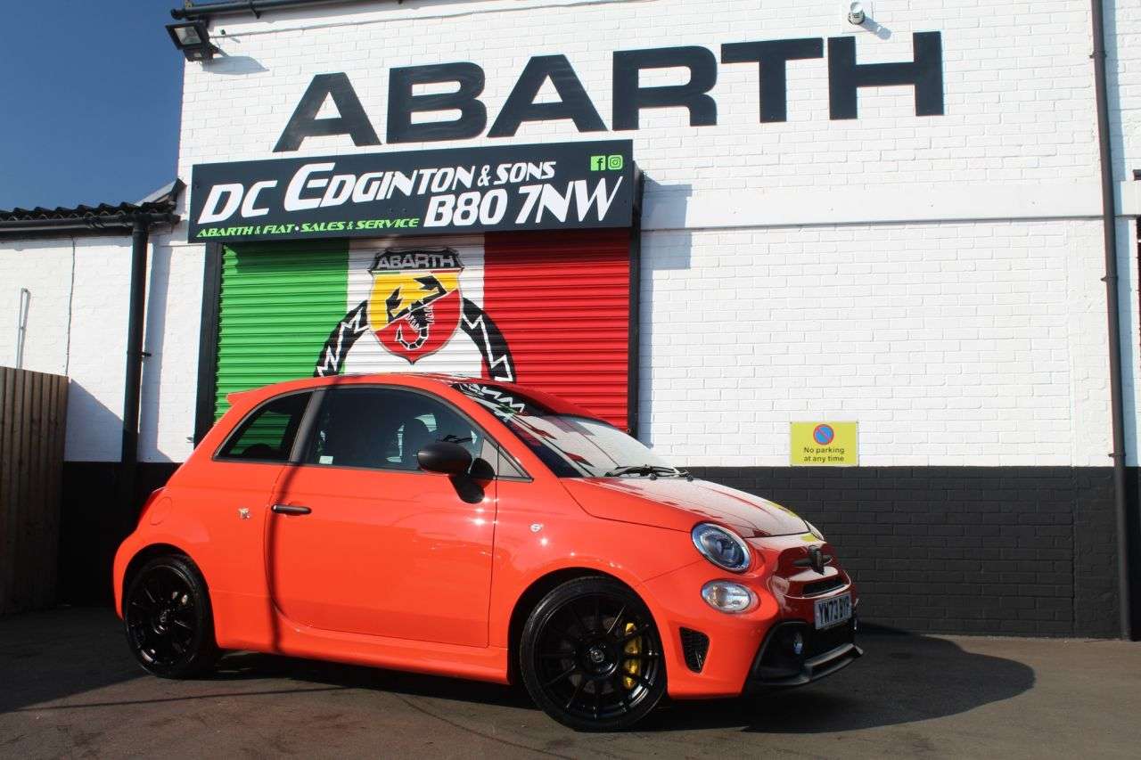 A 2023 ABARTH 695 1.4 T-Jet Competizione Hatchback 3dr Petrol Auto Euro 6 (180 bhp) ONLY 12,0 A 2023 ABARTH 695 1.4 T-Jet Competizione Hatchback 3dr Petrol Auto Euro 6 (180 bhp) ONLY 12,0