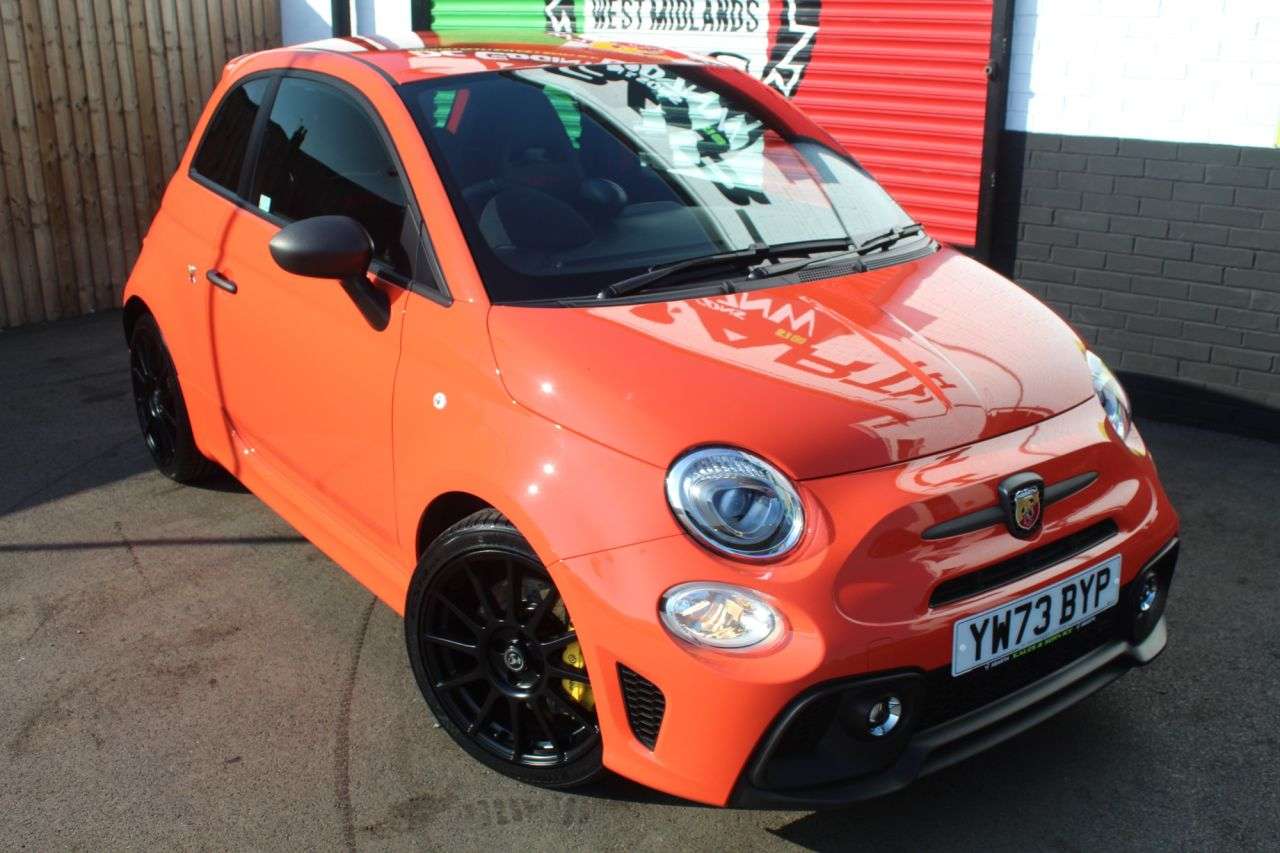 A 2023 ABARTH 695 1.4 T-Jet Competizione Hatchback 3dr Petrol Auto Euro 6 (180 bhp) ONLY 12,0 A 2023 ABARTH 695 1.4 T-Jet Competizione Hatchback 3dr Petrol Auto Euro 6 (180 bhp) ONLY 12,0