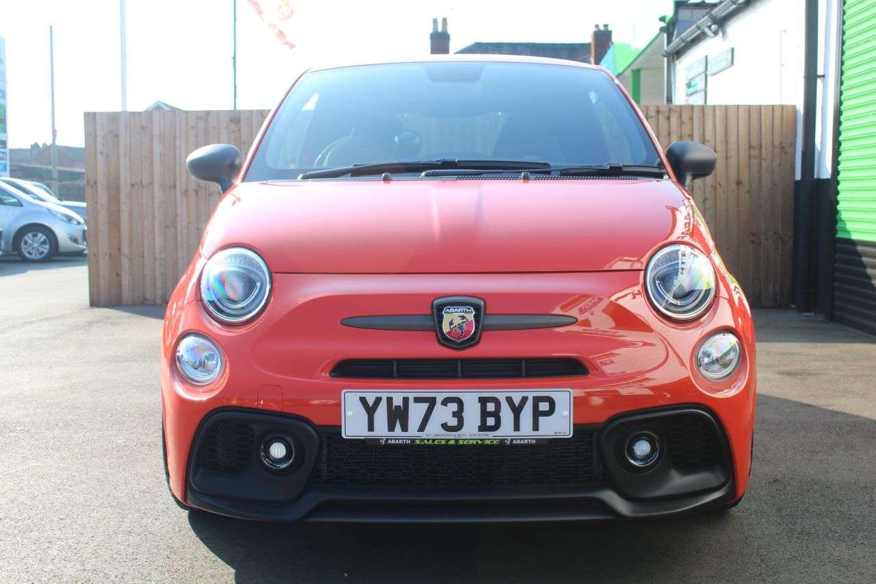 A 2023 ABARTH 695 1.4 T-Jet Competizione Hatchback 3dr Petrol Auto Euro 6 (180 bhp) ONLY 12,0 A 2023 ABARTH 695 1.4 T-Jet Competizione Hatchback 3dr Petrol Auto Euro 6 (180 bhp) ONLY 12,0