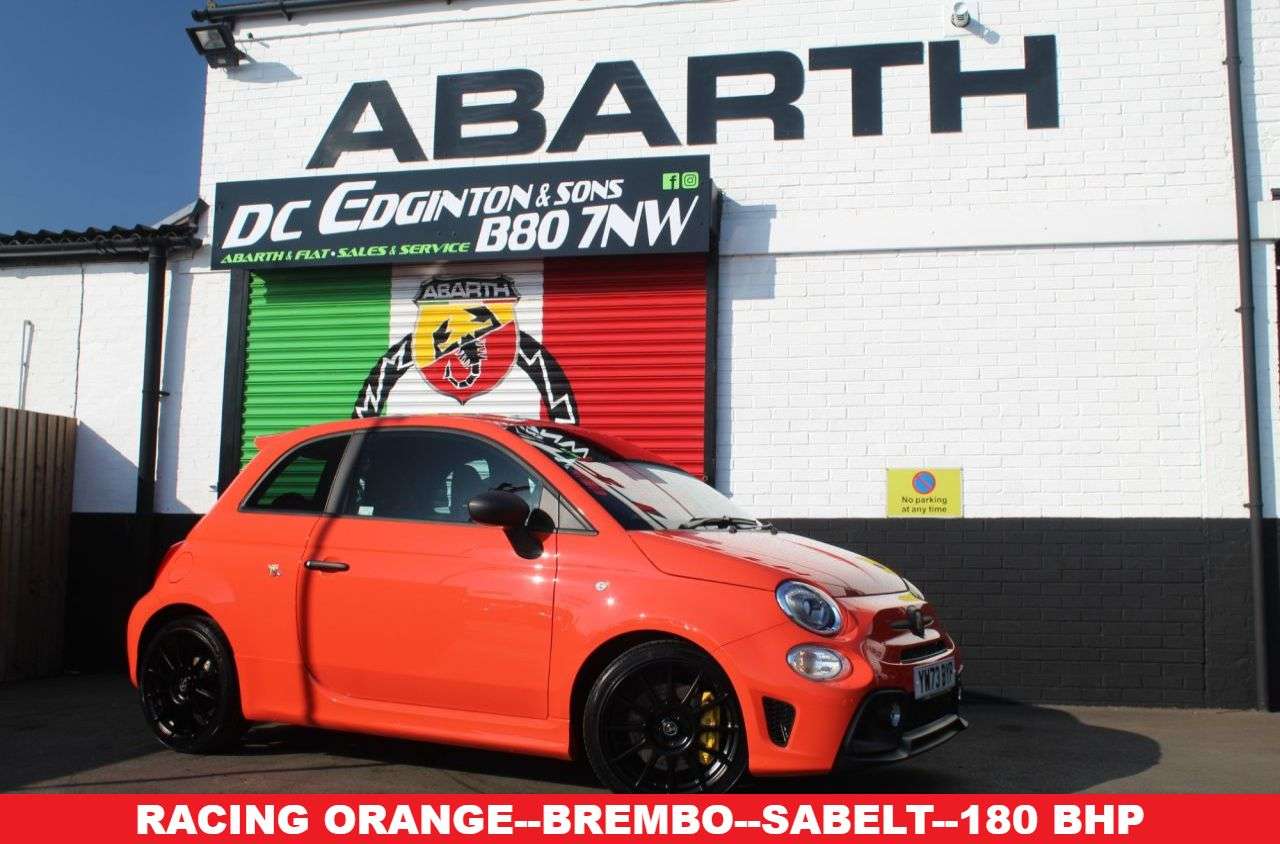 A 2023 ABARTH 695 1.4 T-Jet Competizione Hatchback 3dr Petrol Auto Euro 6 (180 bhp) ONLY 12,0 A 2023 ABARTH 695 1.4 T-Jet Competizione Hatchback 3dr Petrol Auto Euro 6 (180 bhp) ONLY 12,0