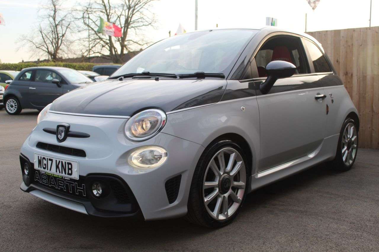 A 2017 ABARTH 595 1.4 T-Jet Turismo Hatchback 3dr Petrol Manual Euro 6 (165 bhp) CIRCUIT GREY A 2017 ABARTH 595 1.4 T-Jet Turismo Hatchback 3dr Petrol Manual Euro 6 (165 bhp) CIRCUIT GREY