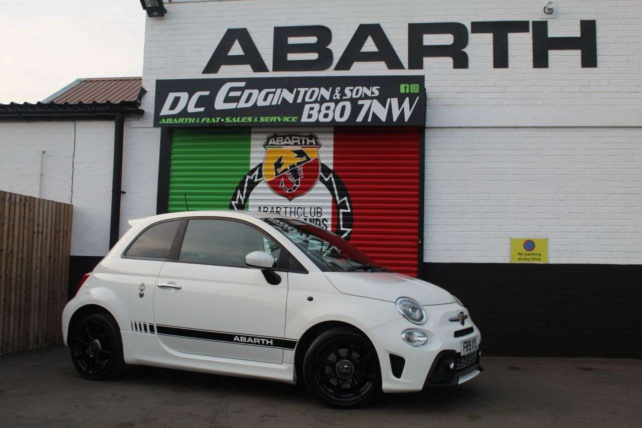 A 2019 ABARTH 595 1.4 T-Jet 70th Hatchback 3dr Petrol Manual Euro 6 (145 ps) BLACK GLOSS ABAR A 2019 ABARTH 595 1.4 T-Jet 70th Hatchback 3dr Petrol Manual Euro 6 (145 ps) BLACK GLOSS ABAR