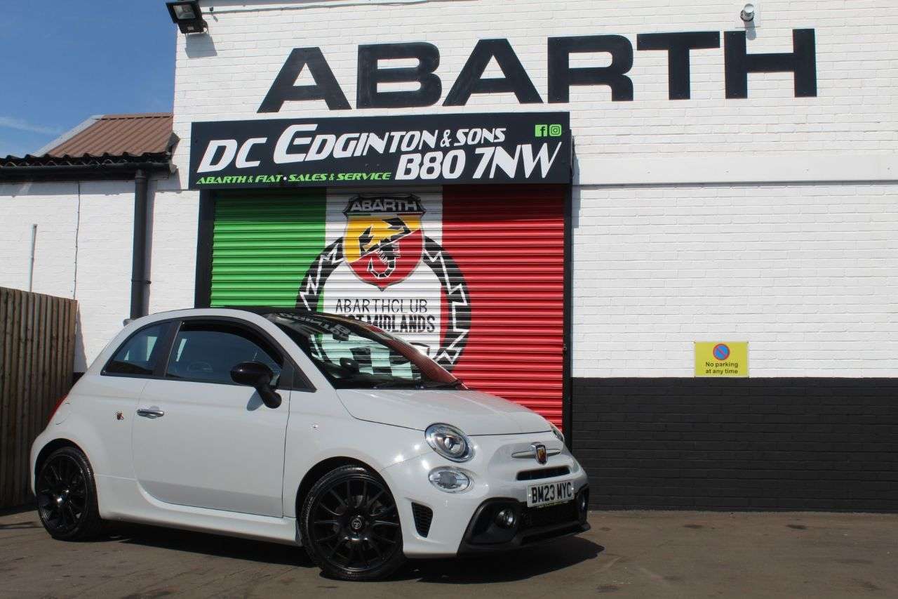 A 2023 ABARTH 595C 1.4 T-Jet F595 Cabrio 2dr Petrol Manual Euro 6 (165 bhp) ONLY 14,000 MILES A 2023 ABARTH 595C 1.4 T-Jet F595 Cabrio 2dr Petrol Manual Euro 6 (165 bhp) ONLY 14,000 MILES