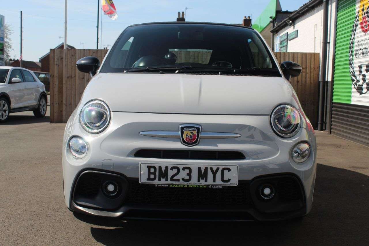 A 2023 ABARTH 595C 1.4 T-Jet F595 Cabrio 2dr Petrol Manual Euro 6 (165 bhp) ONLY 14,000 MILES A 2023 ABARTH 595C 1.4 T-Jet F595 Cabrio 2dr Petrol Manual Euro 6 (165 bhp) ONLY 14,000 MILES