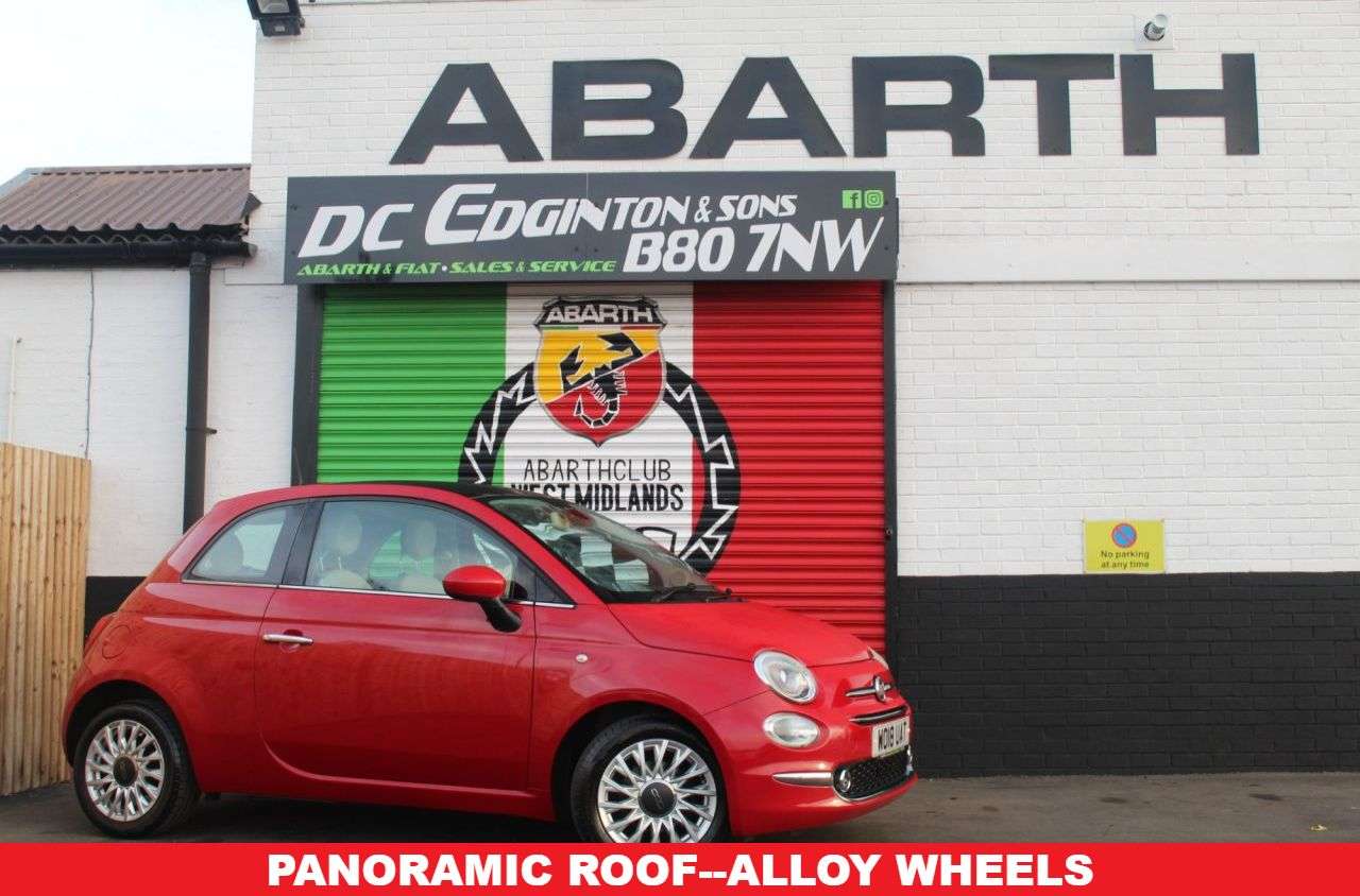 A 2018 FIAT 500 1.2 Lounge Hatchback 3dr Petrol Manual Euro 6 (s/s) (69 bhp) A 2018 FIAT 500 1.2 Lounge Hatchback 3dr Petrol Manual Euro 6 (s/s) (69 bhp)