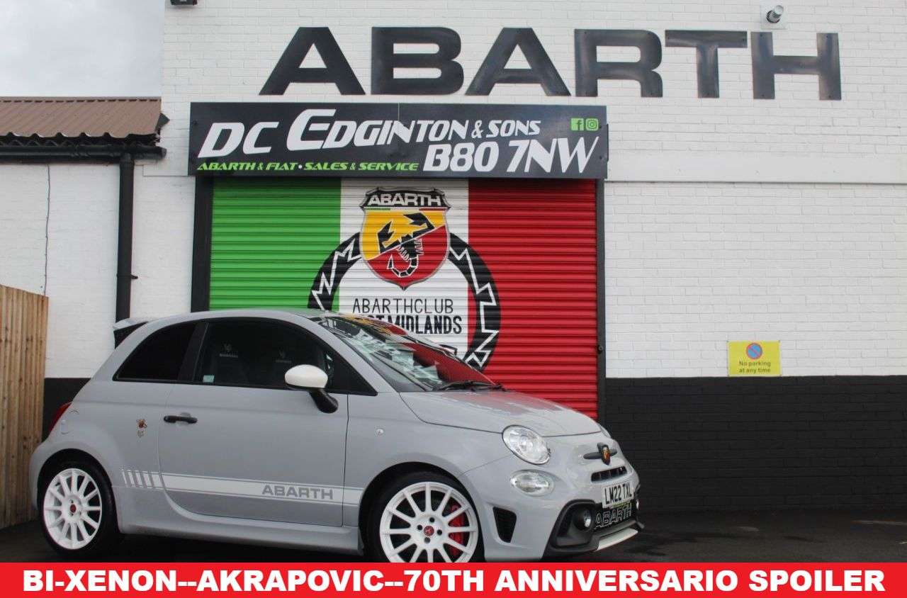 A 2022 ABARTH 695 1.4 T-Jet EsseEsse Hatchback 3dr Petrol Manual Euro 6 (180 bhp) BI-XENON--- A 2022 ABARTH 695 1.4 T-Jet EsseEsse Hatchback 3dr Petrol Manual Euro 6 (180 bhp) BI-XENON---