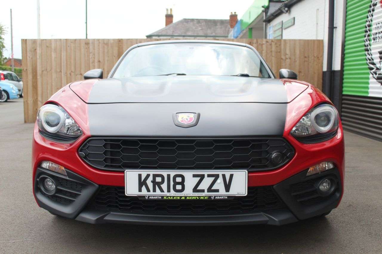 A 2018 ABARTH 124 SPIDER 1.4 MultiAir Convertible 2dr Petrol Manual Euro 6 (170 ps) A 2018 ABARTH 124 SPIDER 1.4 MultiAir Convertible 2dr Petrol Manual Euro 6 (170 ps)