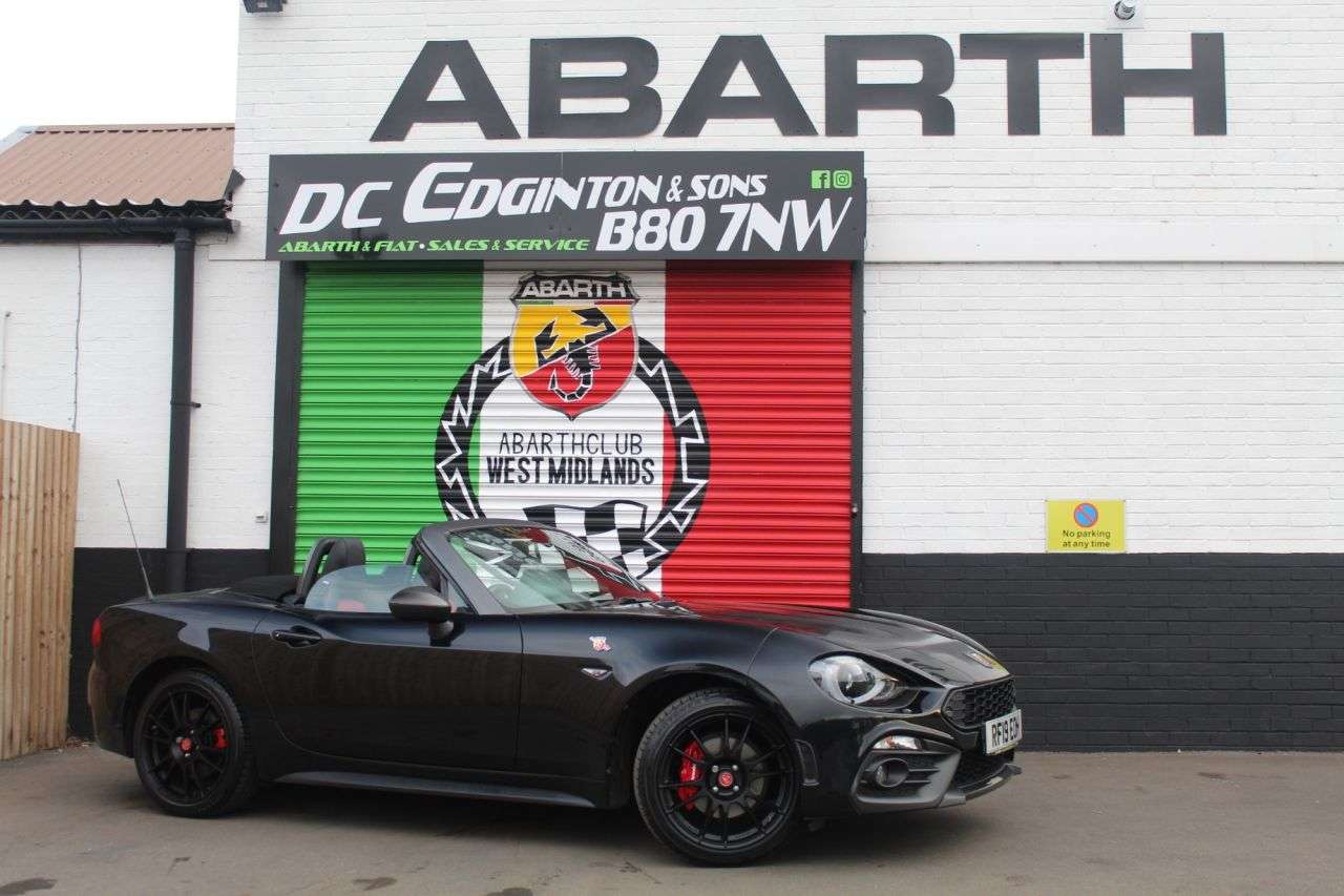 A 2019 ABARTH 124 SPIDER GT 1.4 MultiAir Convertible 2d AUTO 170 BHP FINISHED IN SAN MARINO A 2019 ABARTH 124 SPIDER GT 1.4 MultiAir Convertible 2d AUTO 170 BHP FINISHED IN SAN MARINO