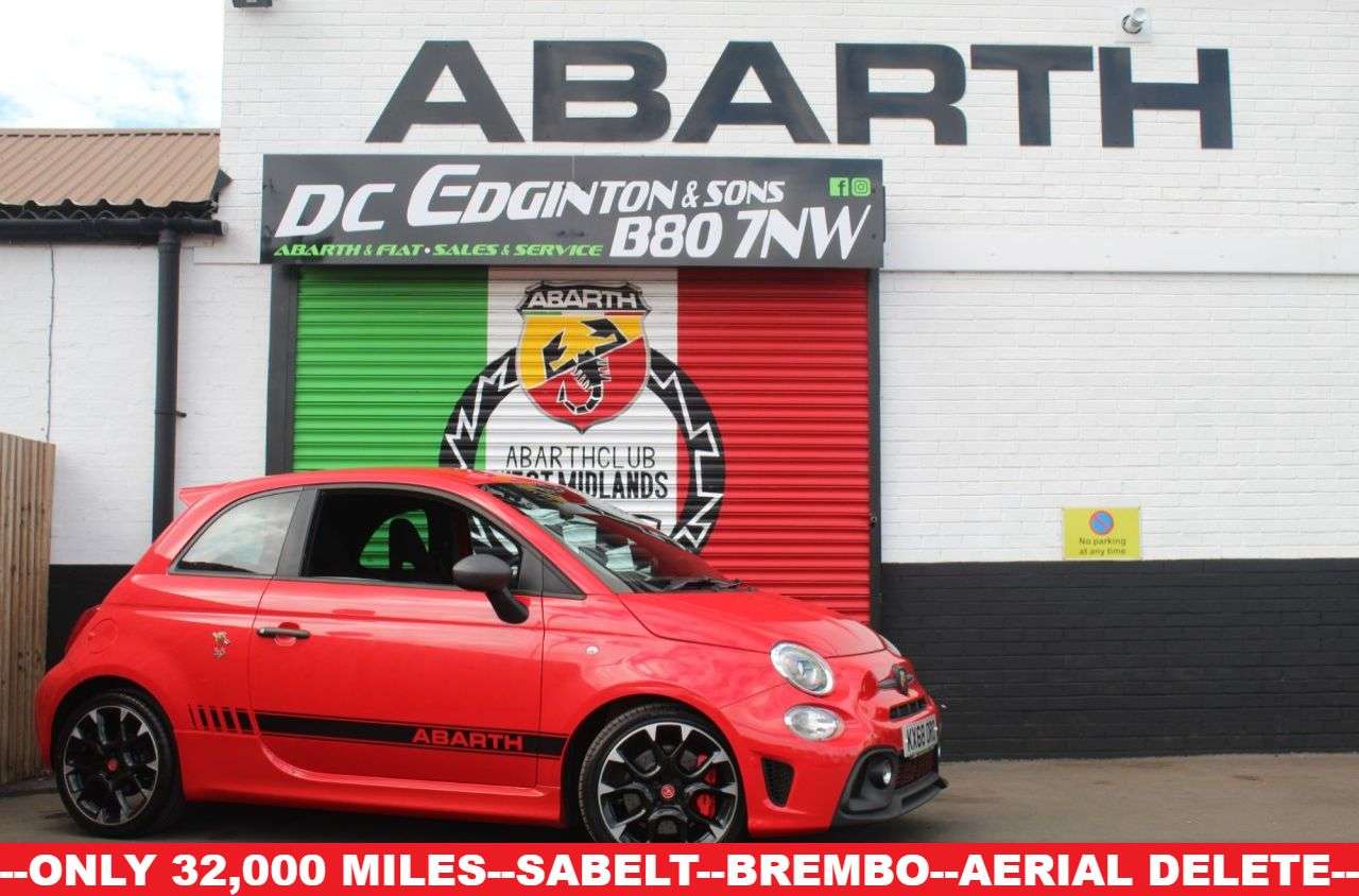 A 2018 ABARTH 595 1.4 T-Jet Competizione Hatchback 3dr Petrol Manual Euro 6 (180 bhp) FINISHE A 2018 ABARTH 595 1.4 T-Jet Competizione Hatchback 3dr Petrol Manual Euro 6 (180 bhp) FINISHE