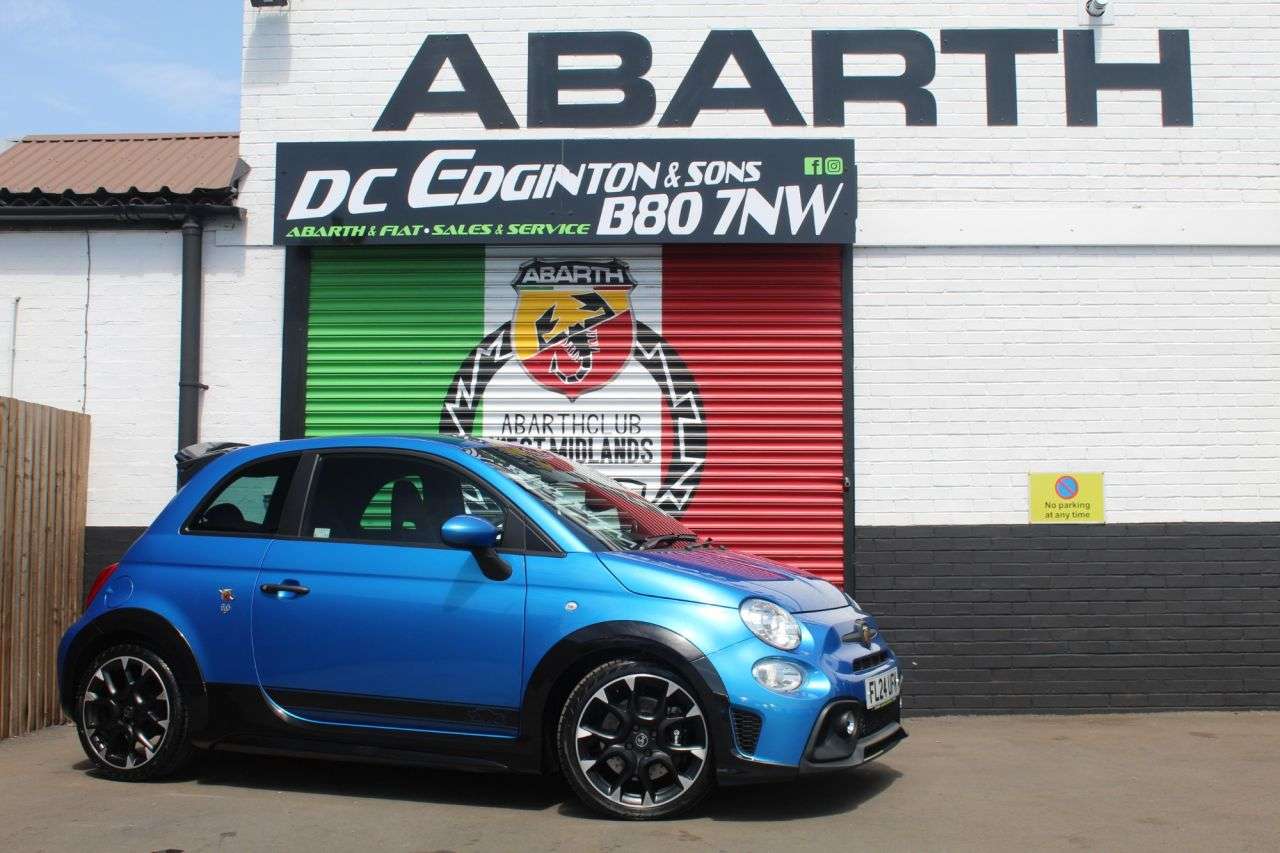 A 2024 ABARTH 695 1.4 T-Jet Tributo 131 Rally Hatchback 3dr Petrol Manual Euro 6 (180 bhp) Fi A 2024 ABARTH 695 1.4 T-Jet Tributo 131 Rally Hatchback 3dr Petrol Manual Euro 6 (180 bhp) Fi
