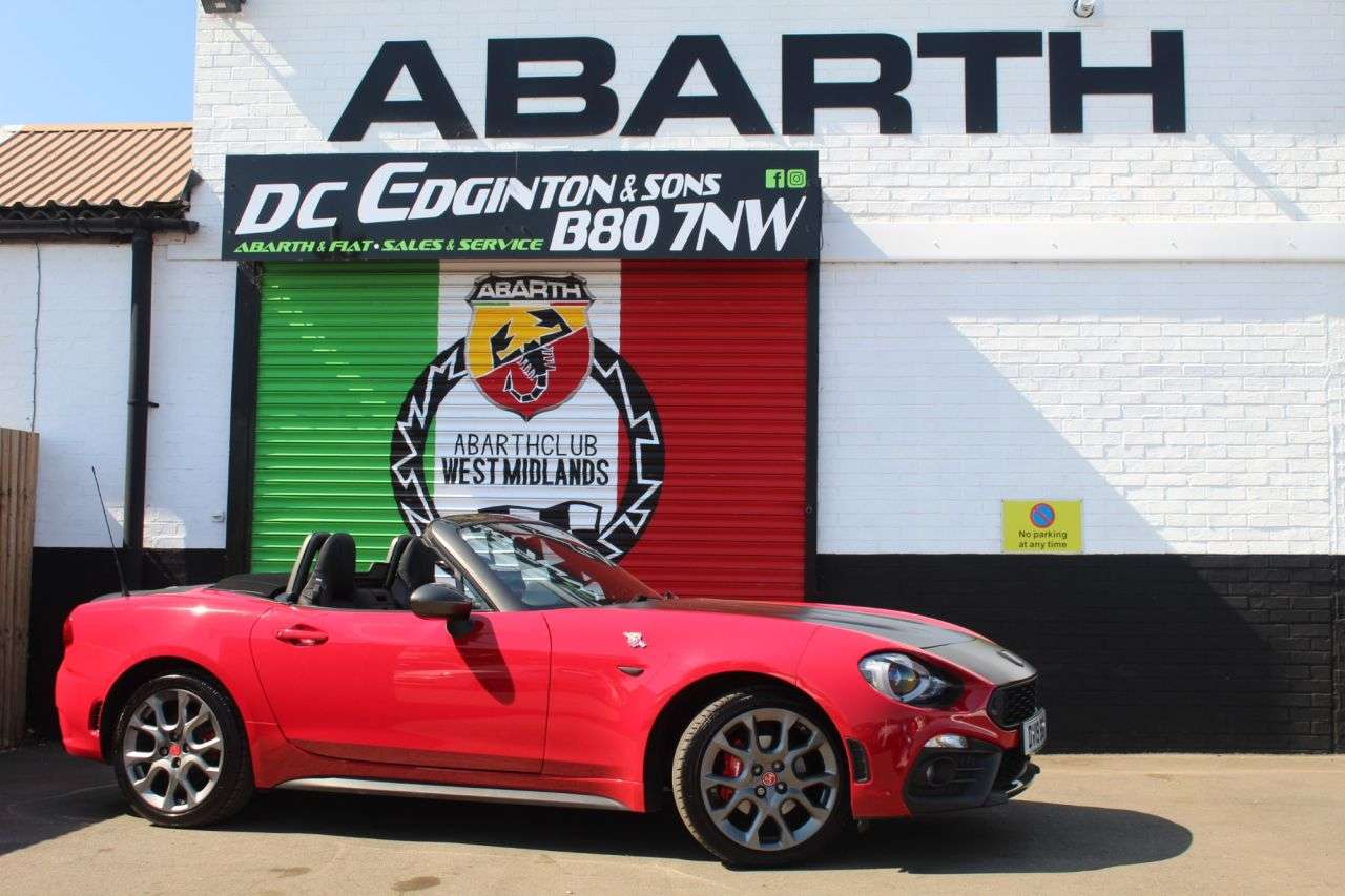 A 2019 ABARTH 124 SPIDER 1.4 MultiAir Convertible 2dr Petrol Auto Euro 6 (170 ps) ONLY 39,000 MILES A 2019 ABARTH 124 SPIDER 1.4 MultiAir Convertible 2dr Petrol Auto Euro 6 (170 ps) ONLY 39,000 MILES