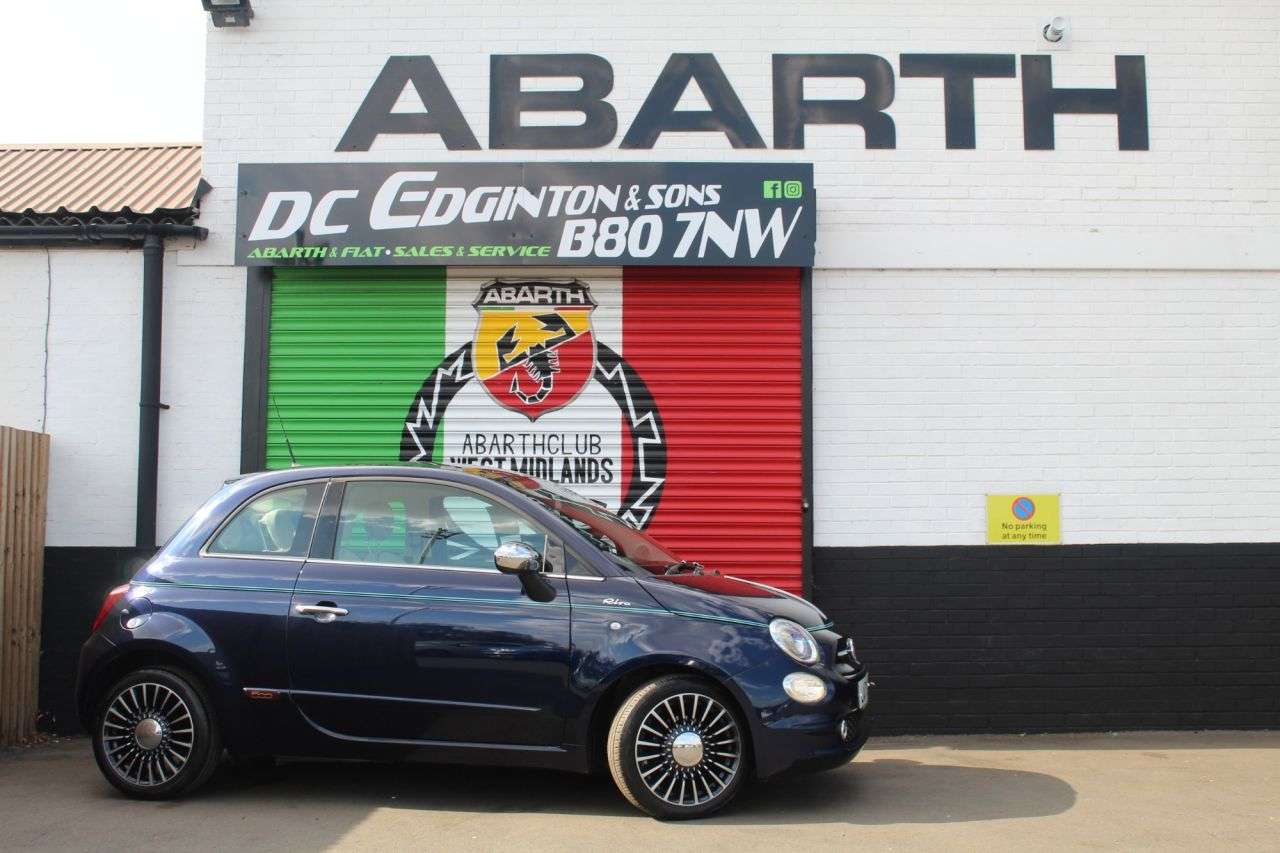A 2017 FIAT 500 0.9 TwinAir Riva Hatchback 3dr Petrol Manual Euro 6 (s/s) (85 bhp) A RARE O A 2017 FIAT 500 0.9 TwinAir Riva Hatchback 3dr Petrol Manual Euro 6 (s/s) (85 bhp) A RARE O