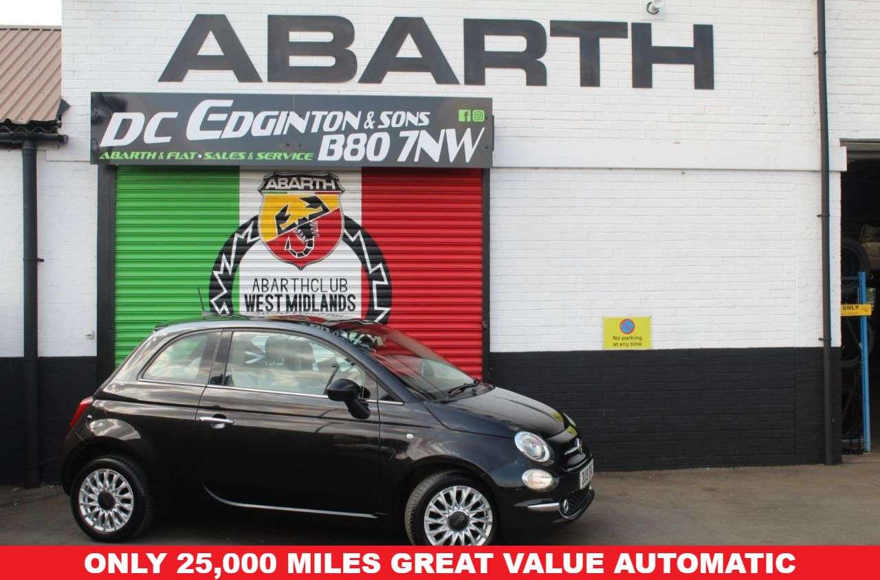 A 2019 FIAT 500 1.2 Lounge Hatchback 3dr Petrol Dualogic Euro 6 (s/s) (69 bhp) GREAT VALUE A 2019 FIAT 500 1.2 Lounge Hatchback 3dr Petrol Dualogic Euro 6 (s/s) (69 bhp) GREAT VALUE