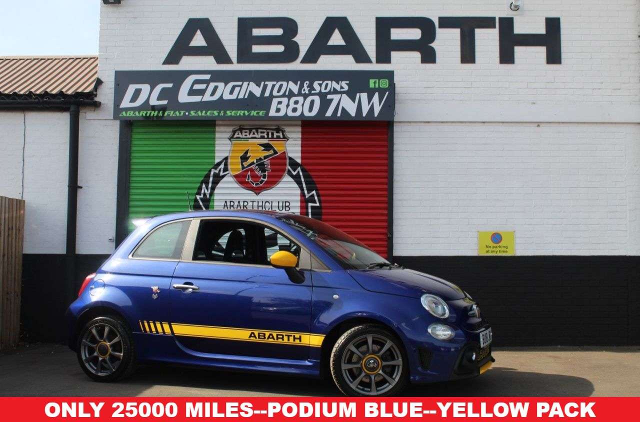 A 2018 ABARTH 595 1.4 T-Jet Hatchback 3dr Petrol Manual Euro 6 (145 ps) FINISHED IN PODIUM BL A 2018 ABARTH 595 1.4 T-Jet Hatchback 3dr Petrol Manual Euro 6 (145 ps) FINISHED IN PODIUM BL