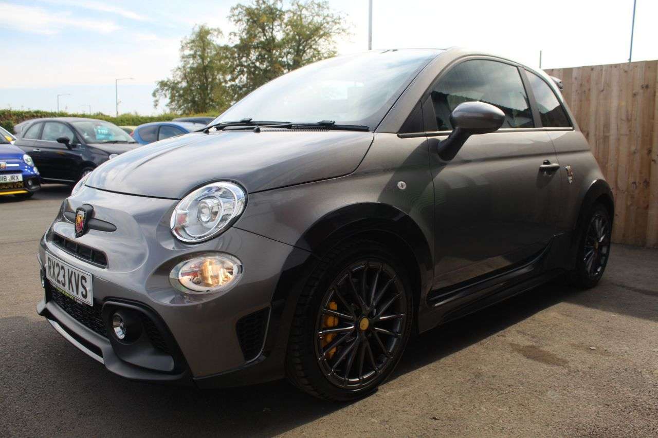 A 2023 ABARTH 695 1.4 T-Jet Tributo 131 Rally Hatchback 3dr Petrol Manual Euro 6 (180 bhp) FI A 2023 ABARTH 695 1.4 T-Jet Tributo 131 Rally Hatchback 3dr Petrol Manual Euro 6 (180 bhp) FI