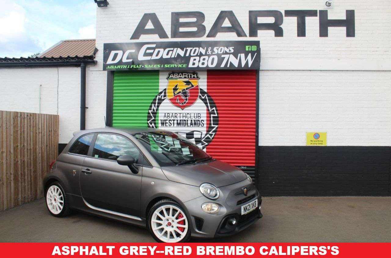 A 2021 ABARTH 595 1.4 T-Jet Competizione 70th Hatchback 3dr Petrol Manual Euro 6 (180 bhp) -- A 2021 ABARTH 595 1.4 T-Jet Competizione 70th Hatchback 3dr Petrol Manual Euro 6 (180 bhp) --
