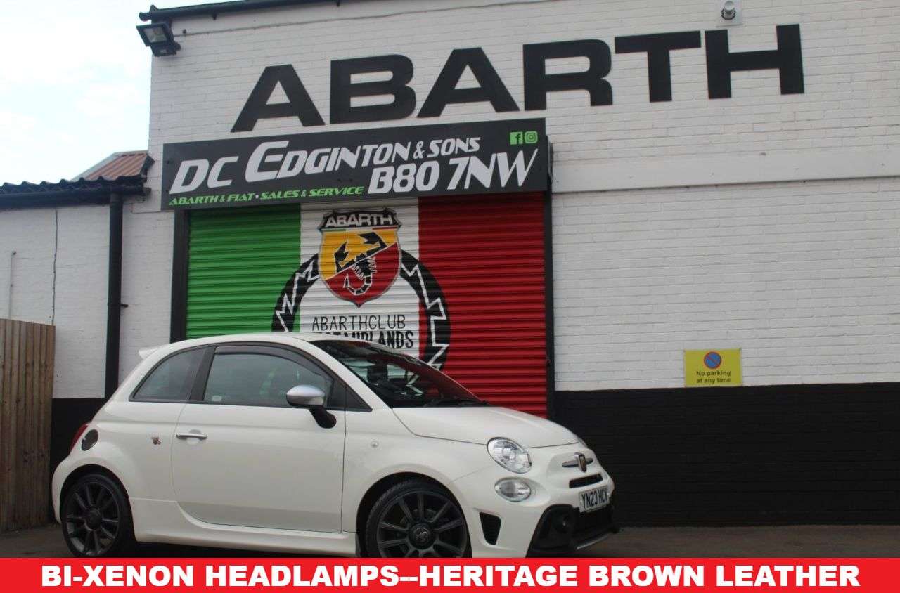 A 2023 ABARTH 595 1.4 T-Jet Turismo Hatchback 3dr Petrol Manual Euro 6 (165 bhp) --Bi-Xenon-- A 2023 ABARTH 595 1.4 T-Jet Turismo Hatchback 3dr Petrol Manual Euro 6 (165 bhp) --Bi-Xenon--