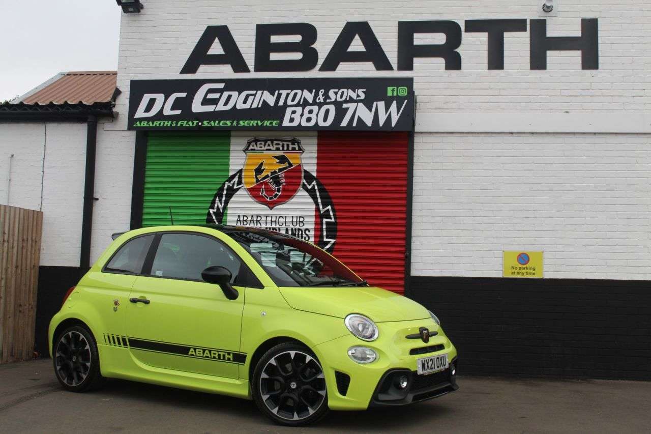 A 2021 ABARTH 595 1.4 T-Jet Competizione 70th Hatchback 3dr Petrol Manual Euro 6 (180 bhp) BL A 2021 ABARTH 595 1.4 T-Jet Competizione 70th Hatchback 3dr Petrol Manual Euro 6 (180 bhp) BL