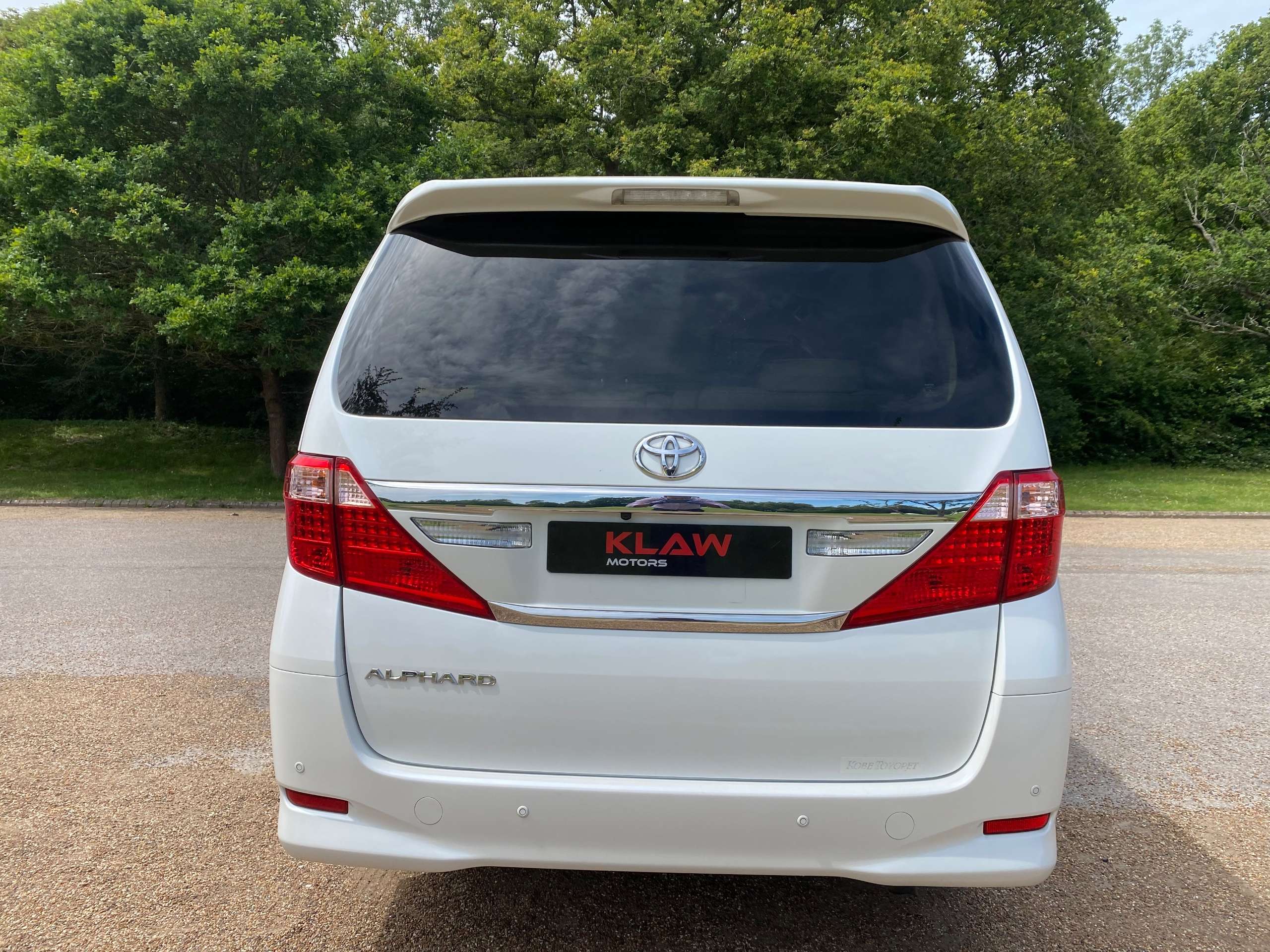 2012 TOYOTA ALPHARD 2012 TOYOTA ALPHARD