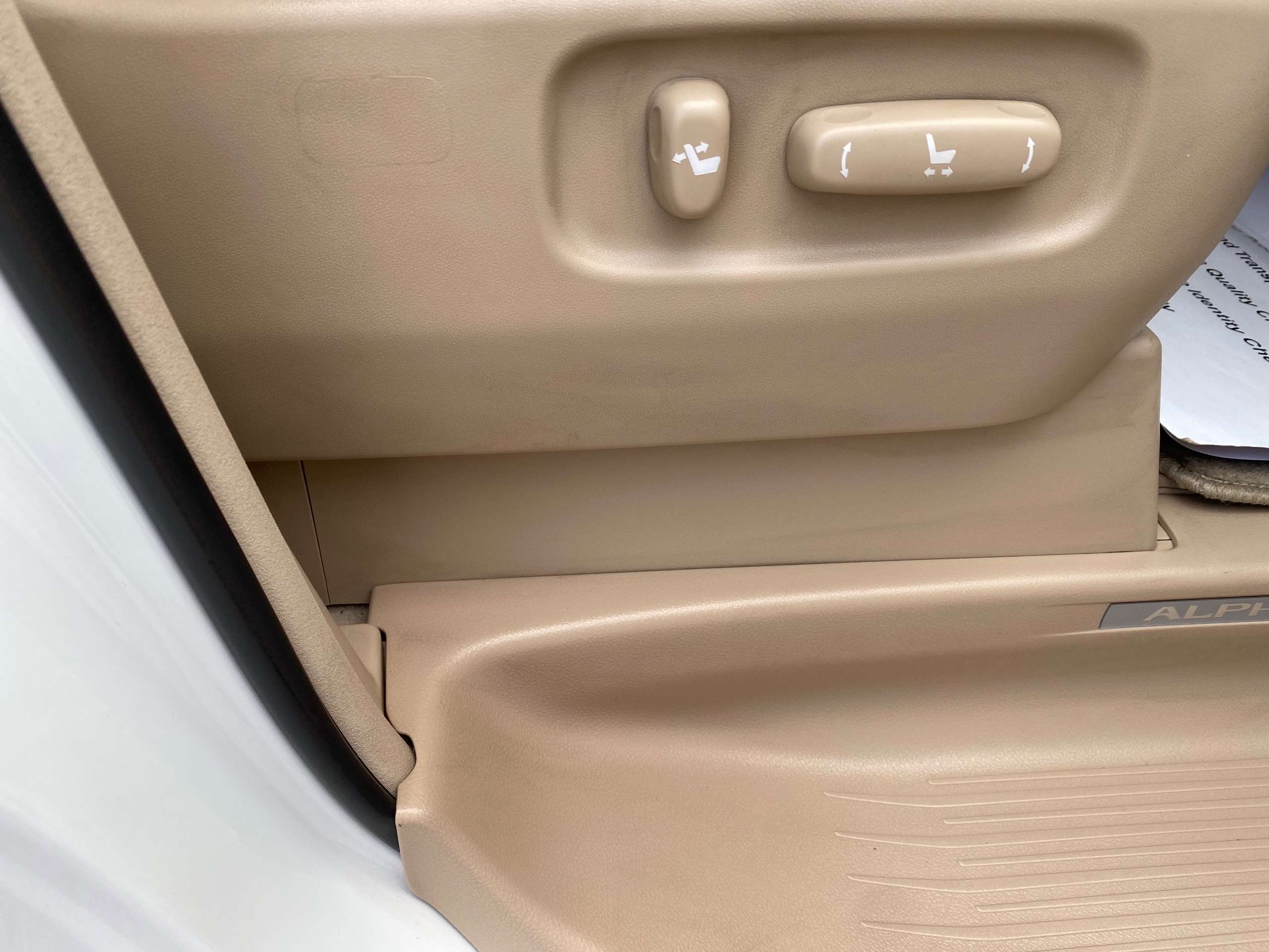 2012 TOYOTA ALPHARD 2012 TOYOTA ALPHARD