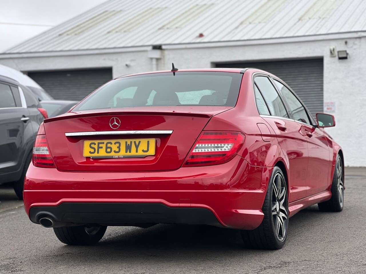 A 2013 MERCEDES-BENZ C CLASS 1.6 C180 BLUEEFFICIENCY AMG SPORT PLUS 4d 155 BHP HEATED SEATS A 2013 MERCEDES-BENZ C CLASS 1.6 C180 BLUEEFFICIENCY AMG SPORT PLUS 4d 155 BHP HEATED SEATS