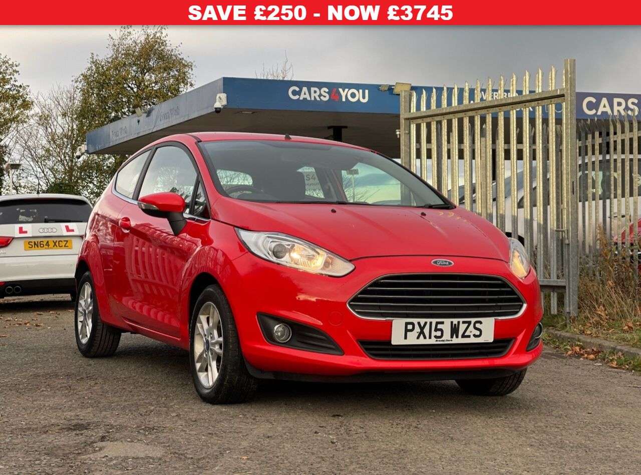 A 2015 FORD FIESTA 1.5 ZETEC TDCI 3d 74 BHP A 2015 FORD FIESTA 1.5 ZETEC TDCI 3d 74 BHP