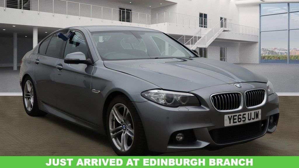 A 2015 BMW 5 SERIES 2.0 520d M Sport Saloon 4dr Diesel Auto Euro 6 (s/s) (190 ps) A 2015 BMW 5 SERIES 2.0 520d M Sport Saloon 4dr Diesel Auto Euro 6 (s/s) (190 ps)