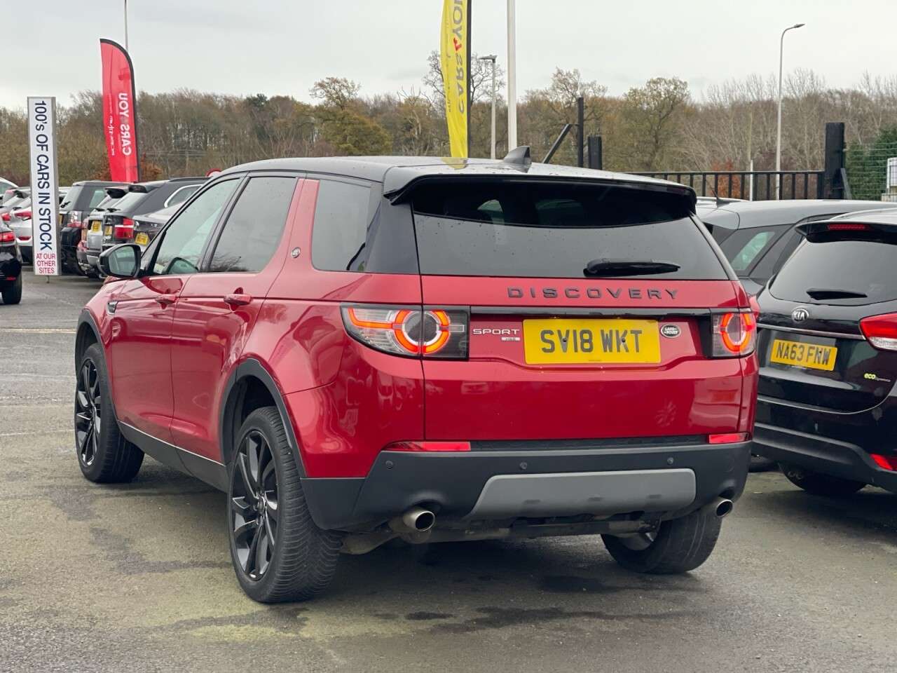 A 2018 LAND ROVER DISCOVERY SPORT 2.0 TD4 HSE Black SUV 5dr Diesel Auto 4WD Euro 6 (s/s) (180 ps) REVERSE CAM A 2018 LAND ROVER DISCOVERY SPORT 2.0 TD4 HSE Black SUV 5dr Diesel Auto 4WD Euro 6 (s/s) (180 ps) REVERSE CAM