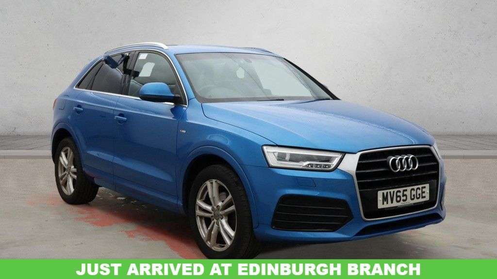 A 2015 AUDI Q3 2.0 TDI S line SUV 5dr Diesel Manual Euro 6 (s/s) (150 ps) DUAL ZONE CLIMAT A 2015 AUDI Q3 2.0 TDI S line SUV 5dr Diesel Manual Euro 6 (s/s) (150 ps) DUAL ZONE CLIMAT