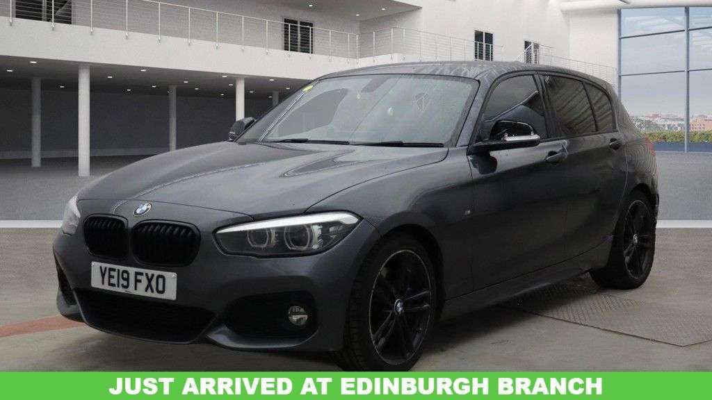 A 2019 BMW 1 SERIES 2.0 120d M Sport Shadow Edition Hatchback 5dr Diesel Auto Euro 6 (s/s) (190 A 2019 BMW 1 SERIES 2.0 120d M Sport Shadow Edition Hatchback 5dr Diesel Auto Euro 6 (s/s) (190