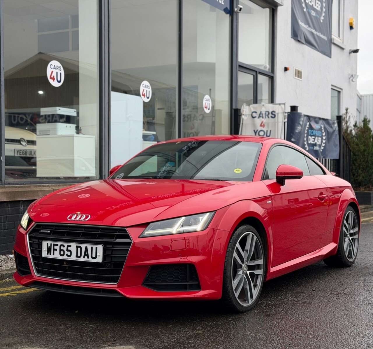 A 2015 AUDI TT 2.0 TFSI S line Coupe 3dr Petrol S Tronic quattro Euro 6 (s/s) (230 ps) TAN A 2015 AUDI TT 2.0 TFSI S line Coupe 3dr Petrol S Tronic quattro Euro 6 (s/s) (230 ps) TAN