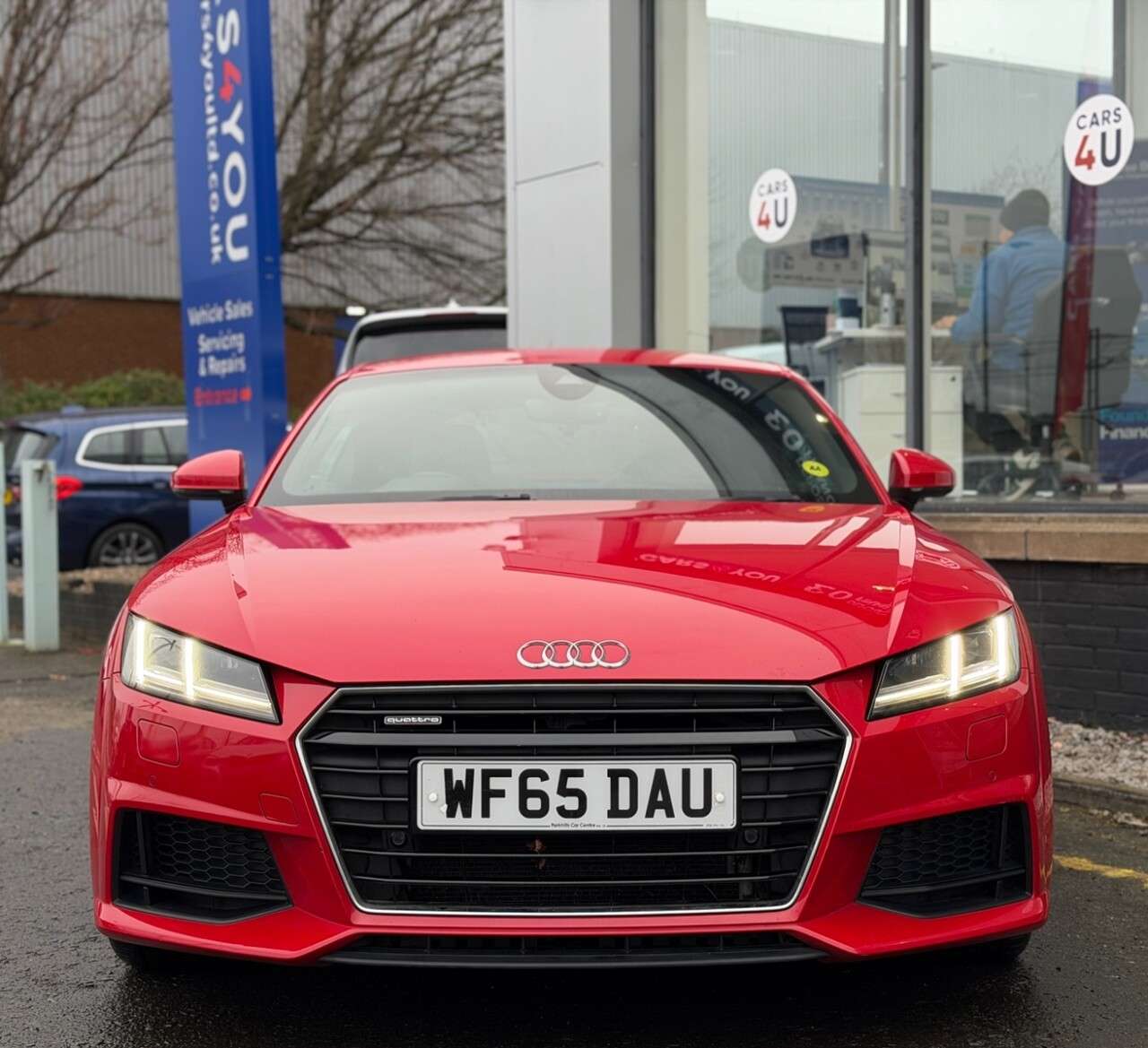A 2015 AUDI TT 2.0 TFSI S line Coupe 3dr Petrol S Tronic quattro Euro 6 (s/s) (230 ps) TAN A 2015 AUDI TT 2.0 TFSI S line Coupe 3dr Petrol S Tronic quattro Euro 6 (s/s) (230 ps) TAN