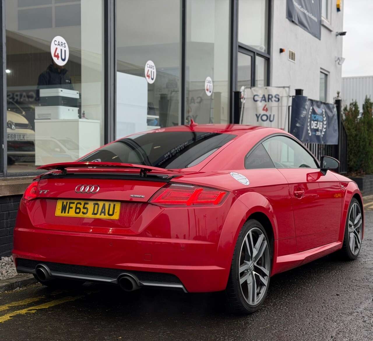A 2015 AUDI TT 2.0 TFSI S line Coupe 3dr Petrol S Tronic quattro Euro 6 (s/s) (230 ps) TAN A 2015 AUDI TT 2.0 TFSI S line Coupe 3dr Petrol S Tronic quattro Euro 6 (s/s) (230 ps) TAN