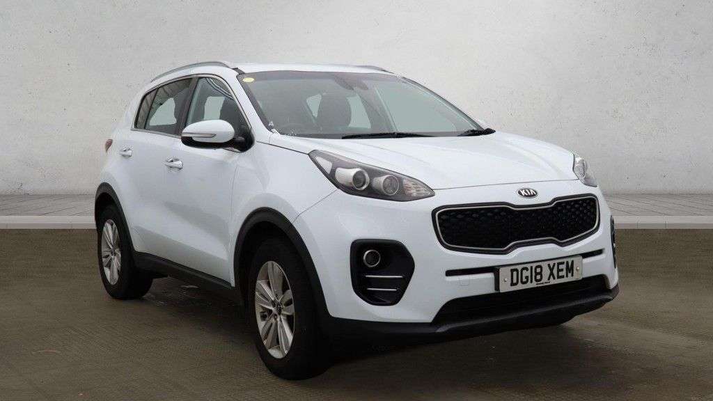 A 2018 KIA SPORTAGE 1.6 GDi 2 SUV 5dr Petrol Manual Euro 6 (s/s) (130 bhp) A 2018 KIA SPORTAGE 1.6 GDi 2 SUV 5dr Petrol Manual Euro 6 (s/s) (130 bhp)