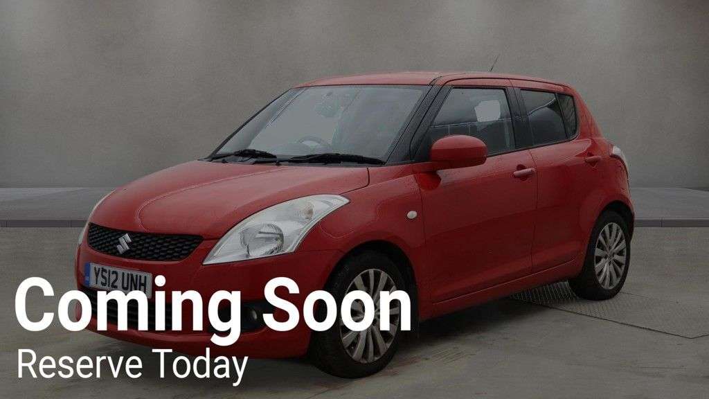 2012 SUZUKI SWIFT 2012 SUZUKI SWIFT