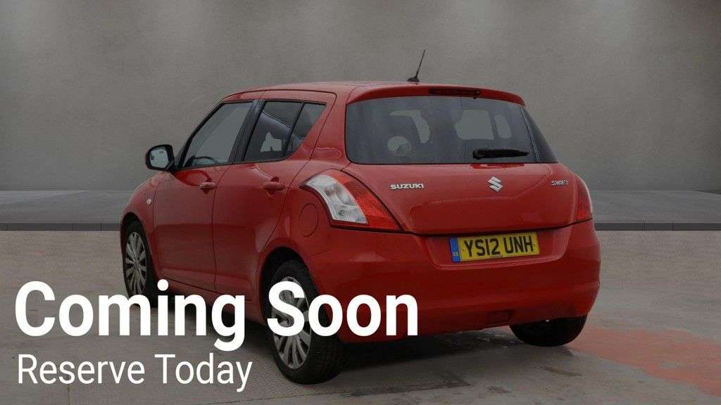 2012 SUZUKI SWIFT 2012 SUZUKI SWIFT
