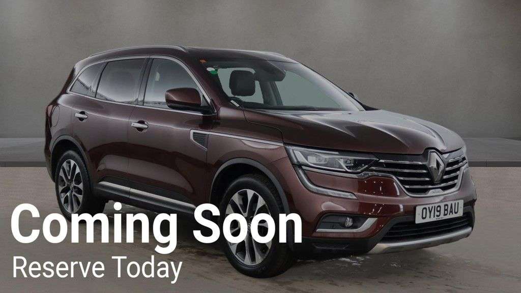 A 2019 RENAULT KOLEOS 2.0 dCi GT Line SUV 5dr Diesel X-Trn A7 Euro 6 (s/s) (175 ps) A 2019 RENAULT KOLEOS 2.0 dCi GT Line SUV 5dr Diesel X-Trn A7 Euro 6 (s/s) (175 ps)