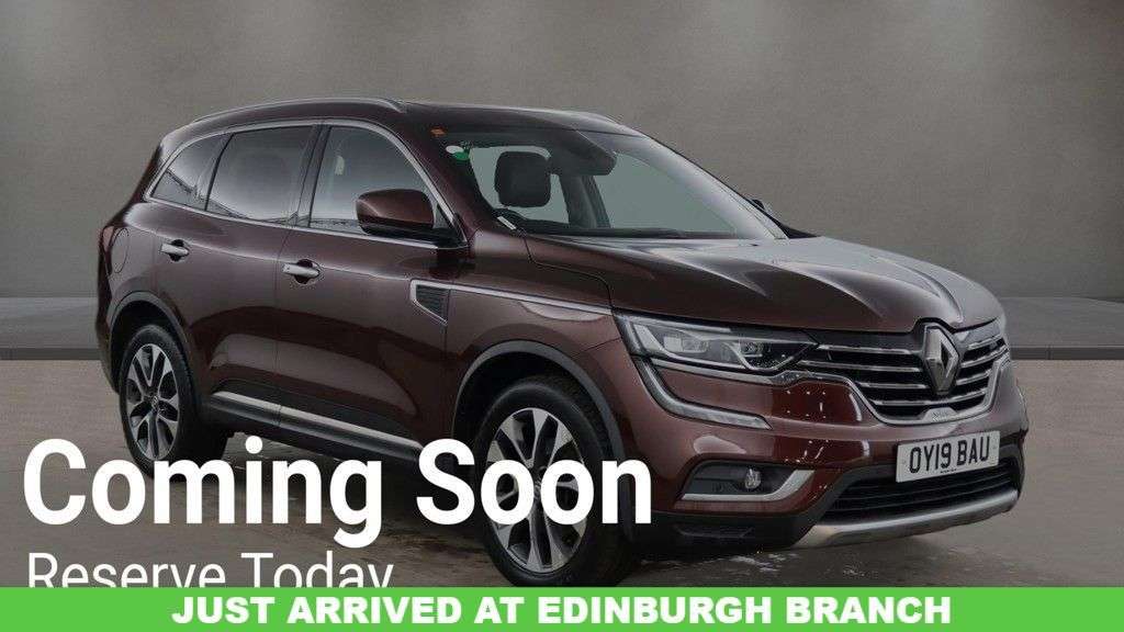 A 2019 RENAULT KOLEOS 2.0 dCi GT Line SUV 5dr Diesel X-Trn A7 Euro 6 (s/s) (175 ps) A 2019 RENAULT KOLEOS 2.0 dCi GT Line SUV 5dr Diesel X-Trn A7 Euro 6 (s/s) (175 ps)