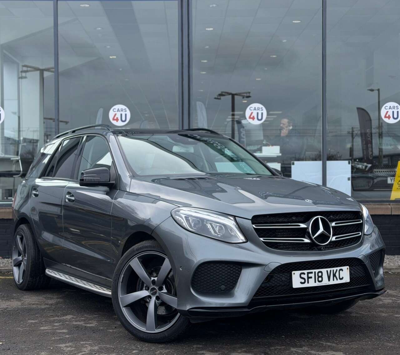A 2018 MERCEDES-BENZ GLE 3.0 GLE350d V6 AMG Line (Premium Plus) SUV 5dr Diesel G-Tronic 4MATIC Euro A 2018 MERCEDES-BENZ GLE 3.0 GLE350d V6 AMG Line (Premium Plus) SUV 5dr Diesel G-Tronic 4MATIC Euro