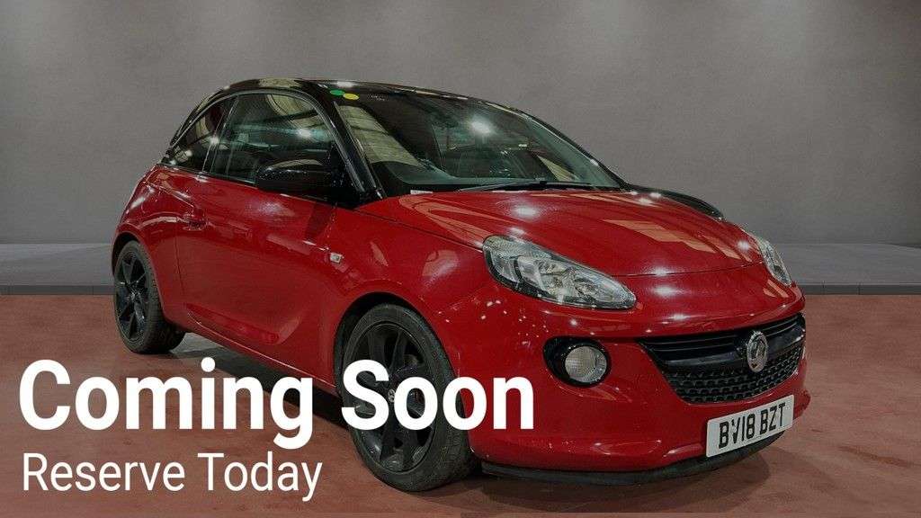 A 2018 VAUXHALL ADAM 1.2i ecoFLEX ENERGISED Hatchback 3dr Petrol Manual Euro 6 (s/s) (70 ps) A 2018 VAUXHALL ADAM 1.2i ecoFLEX ENERGISED Hatchback 3dr Petrol Manual Euro 6 (s/s) (70 ps)