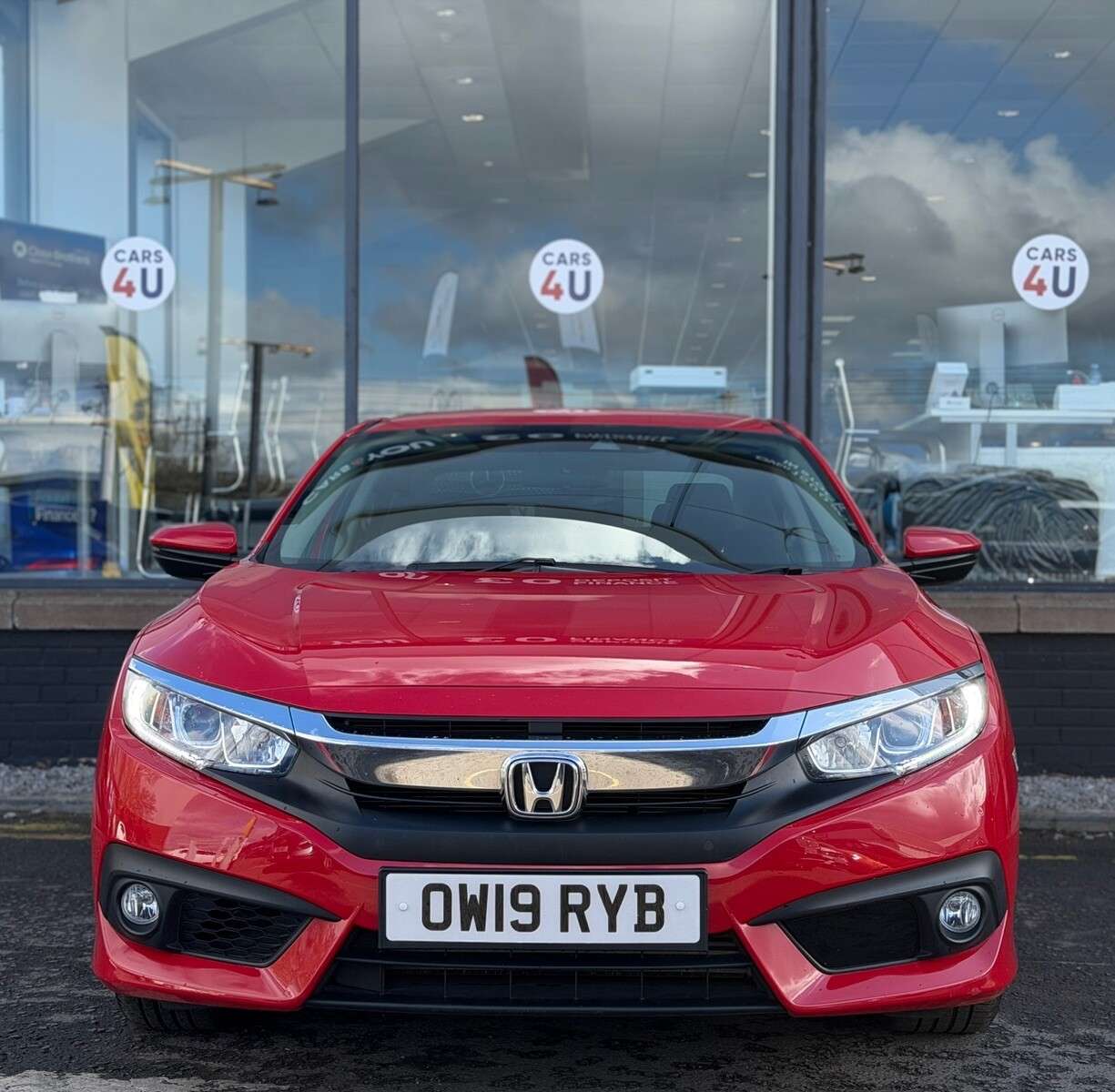 A 2019 HONDA CIVIC 1.0 VTEC Turbo SR Saloon 4dr Petrol CVT Euro 6 (s/s) (126 ps) A 2019 HONDA CIVIC 1.0 VTEC Turbo SR Saloon 4dr Petrol CVT Euro 6 (s/s) (126 ps)